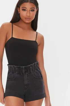 High-Leg Cut Cami Bodysuit