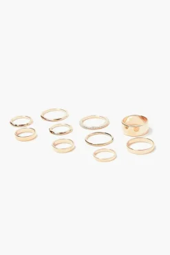 High-Polish Ring Set