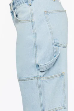 High-Rise Cargo Jeans