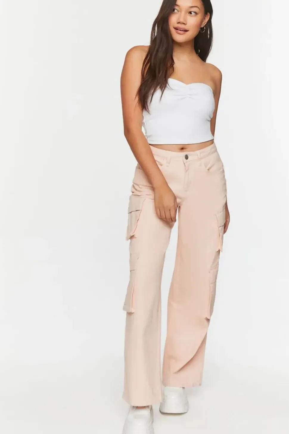 High-Rise Cargo Pants