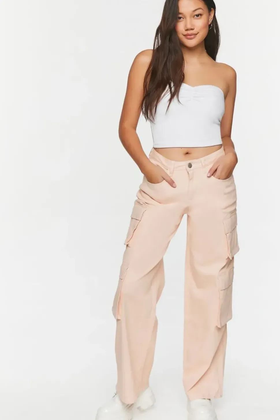 High-Rise Cargo Pants