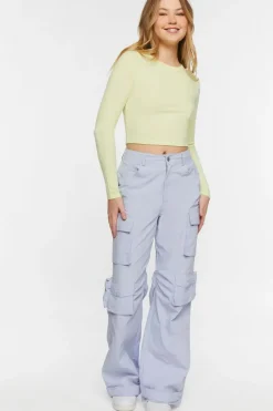 High-Rise Cargo Pants
