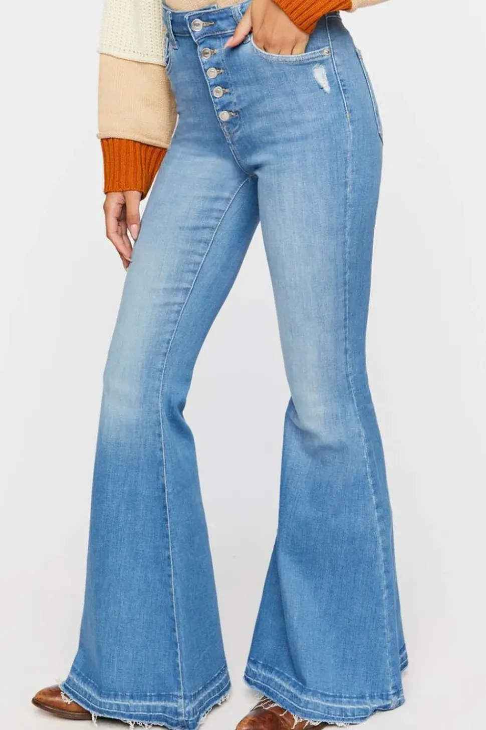 High-Rise Flare Jeans