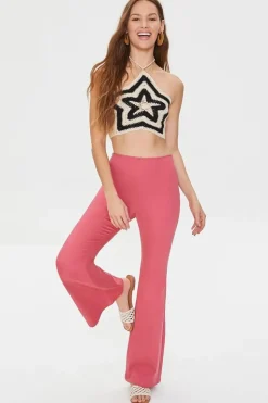 High-Rise Flare Pants