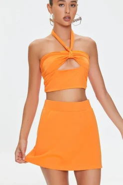 High-Rise Mini Skirt