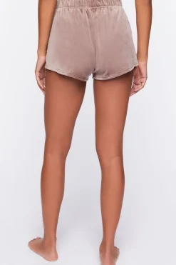 High-Rise Pajama Shorts