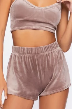 High-Rise Pajama Shorts