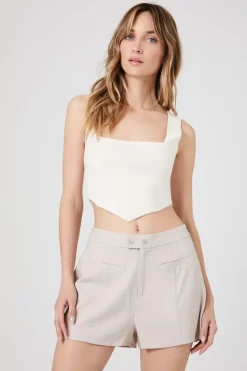 High-Rise Pull-On Shorts