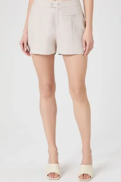 High-Rise Pull-On Shorts