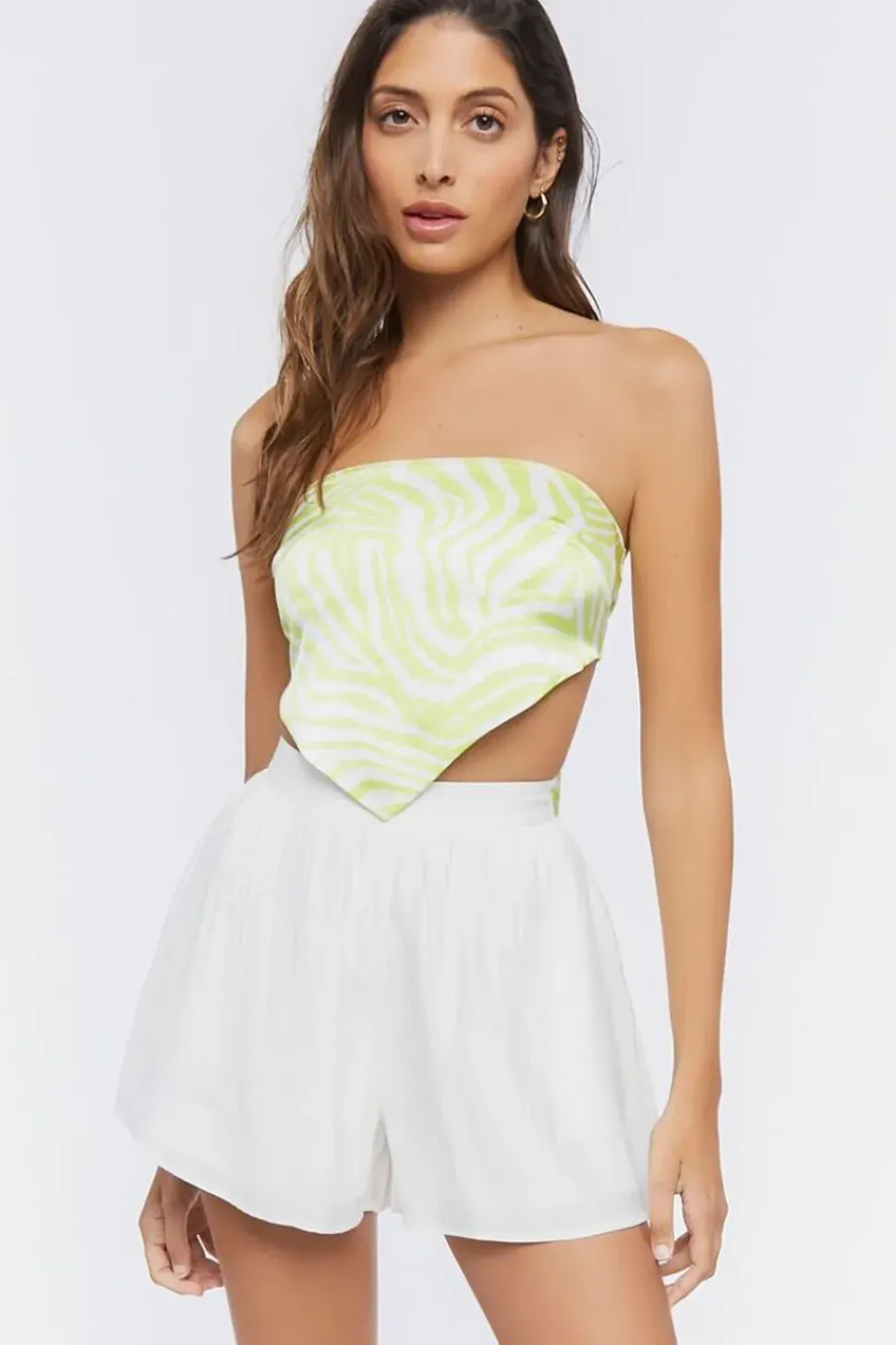 High-Rise Pull-On Shorts