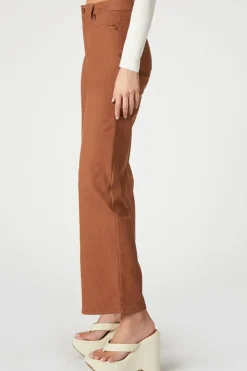 High-Rise Straight Jeans