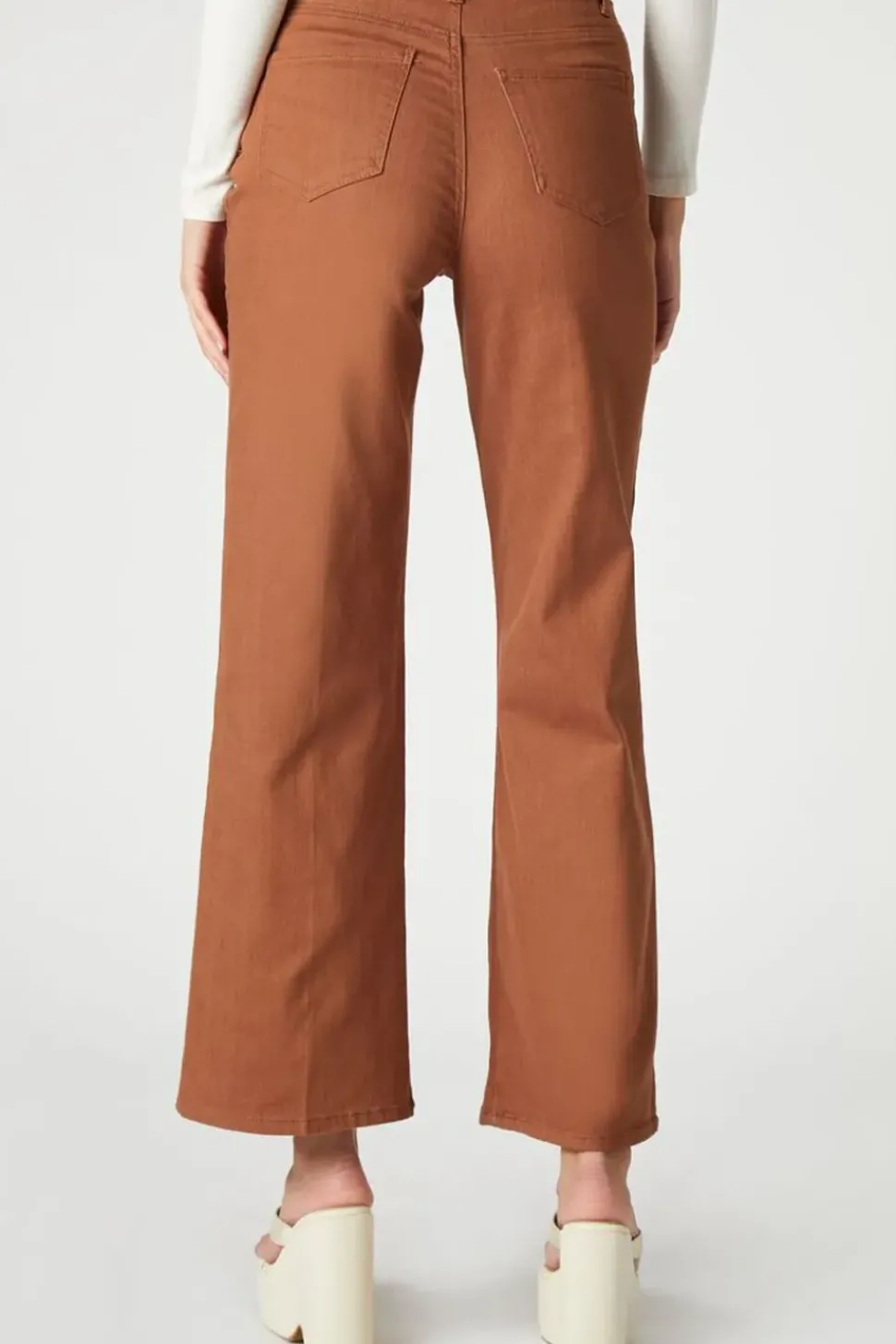 High-Rise Straight Jeans