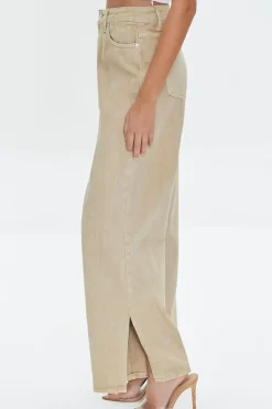 High-Rise Straight-Leg Jeans