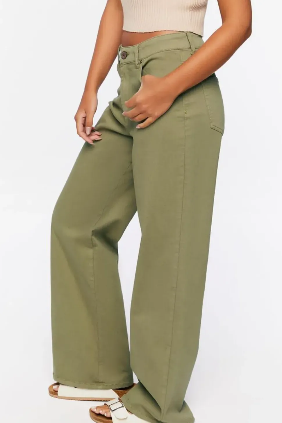 High-Rise Wide-Leg Jeans