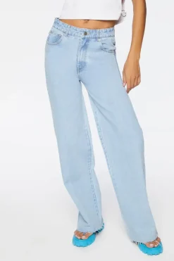 High-Rise Wide-Leg Jeans