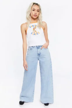 High-Rise Wide-Leg Jeans