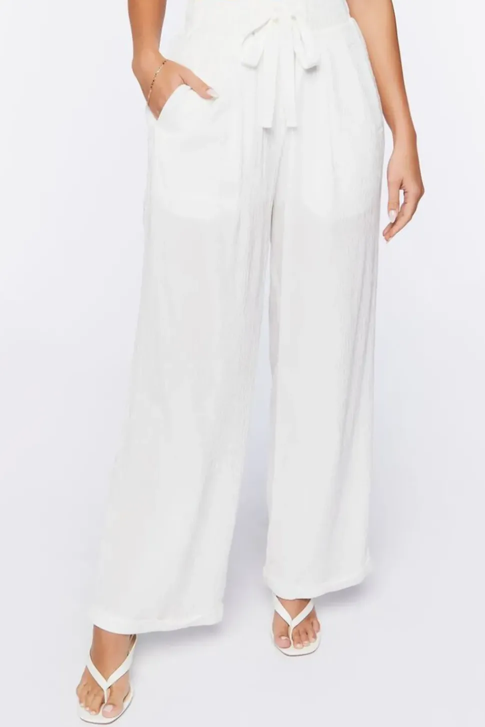 High-Rise Wide-Leg Pants