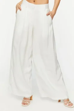 High-Rise Wide-Leg Trousers