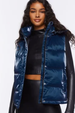 Hooded Puffer Vest