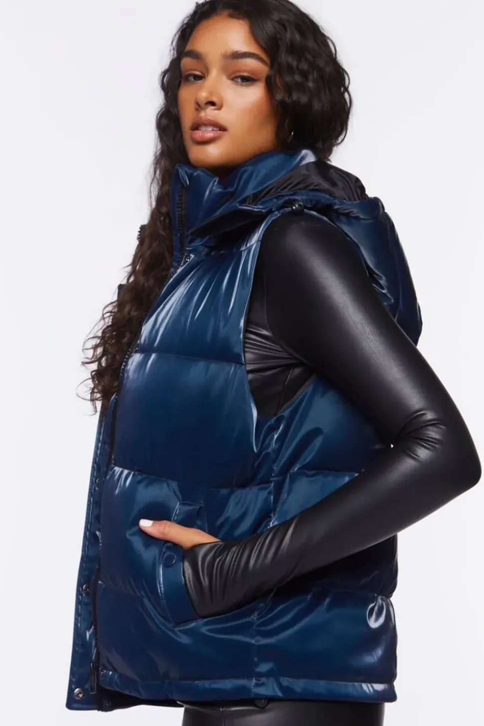 Hooded Puffer Vest
