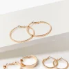 Hoop Earrings Set