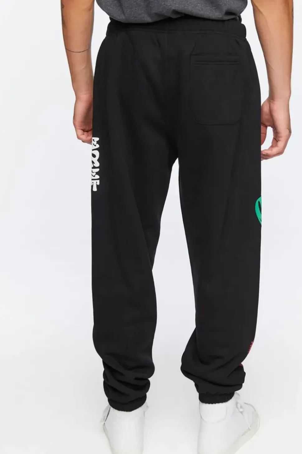 Hope For The Best Graphic Joggers