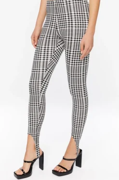 Houndstooth Stirrup Leggings