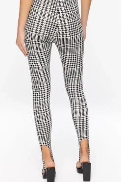 Houndstooth Stirrup Leggings