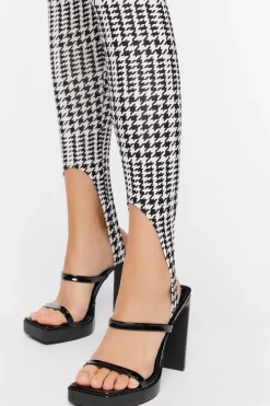 Houndstooth Stirrup Leggings