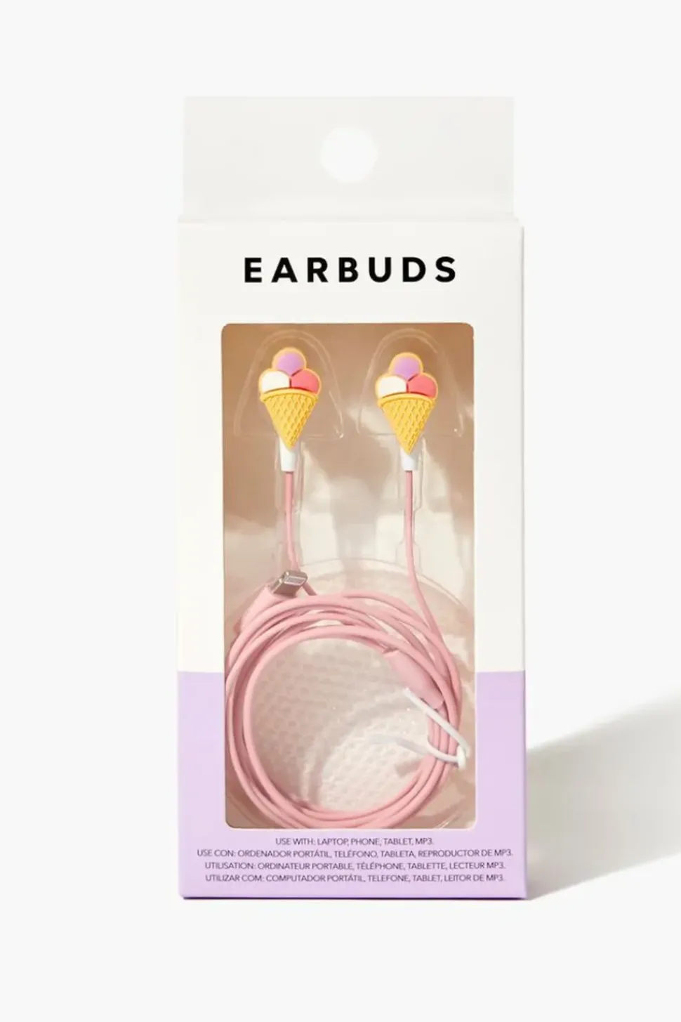Ice Cream Wired Earbuds