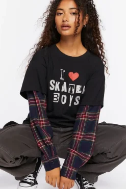 I Love Skater Boys Combo Tee