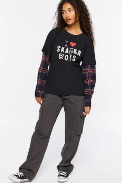 I Love Skater Boys Combo Tee