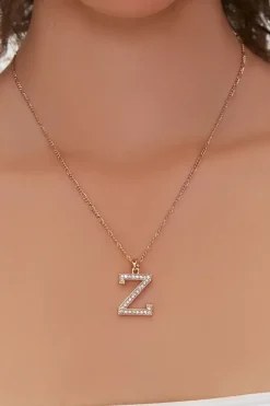 Initial Pendant Necklace