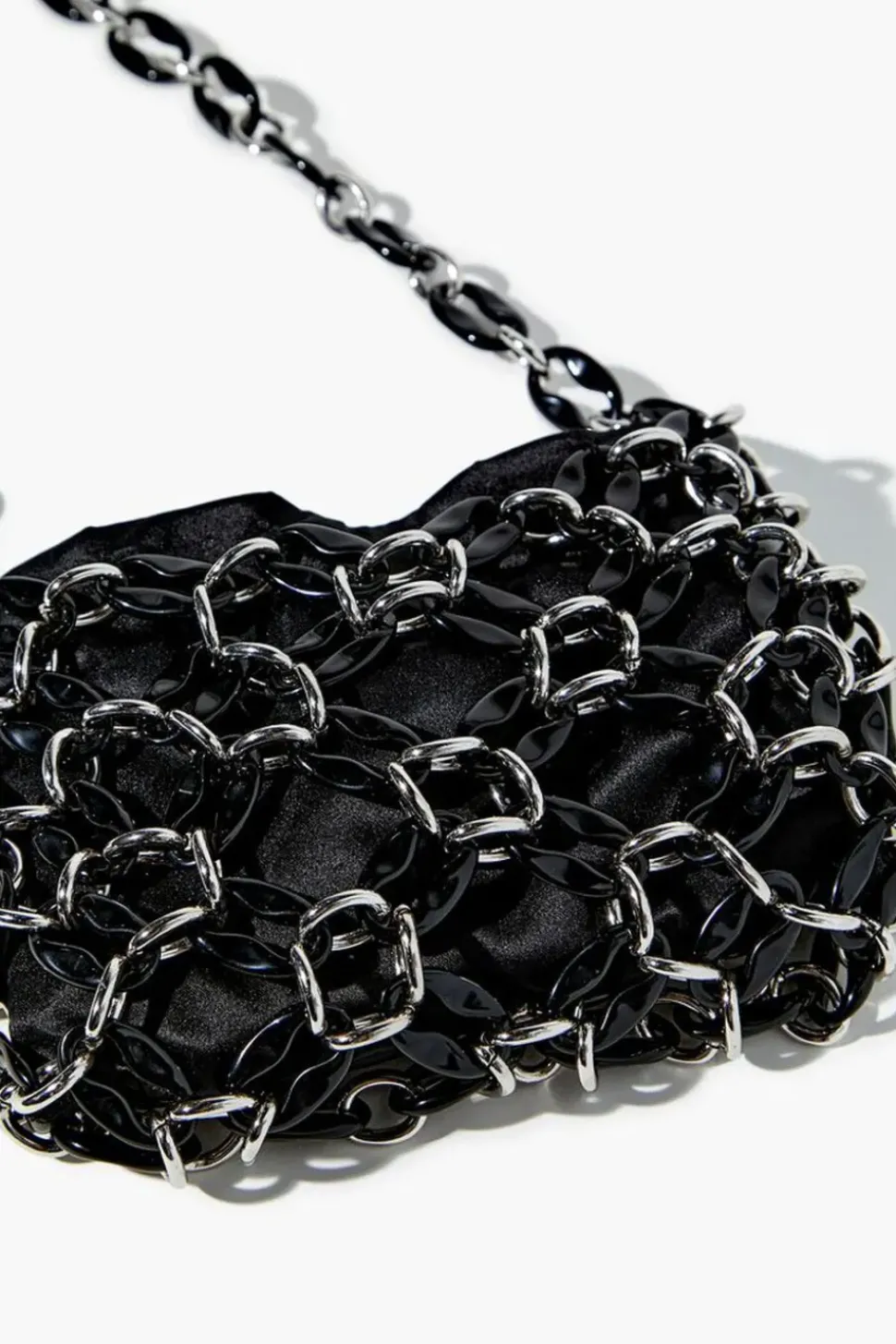 Interlocking Chain Shoulder Bag