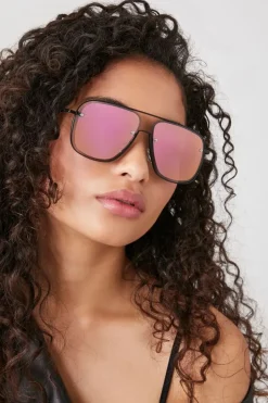 Iridescent Aviator Sunglasses
