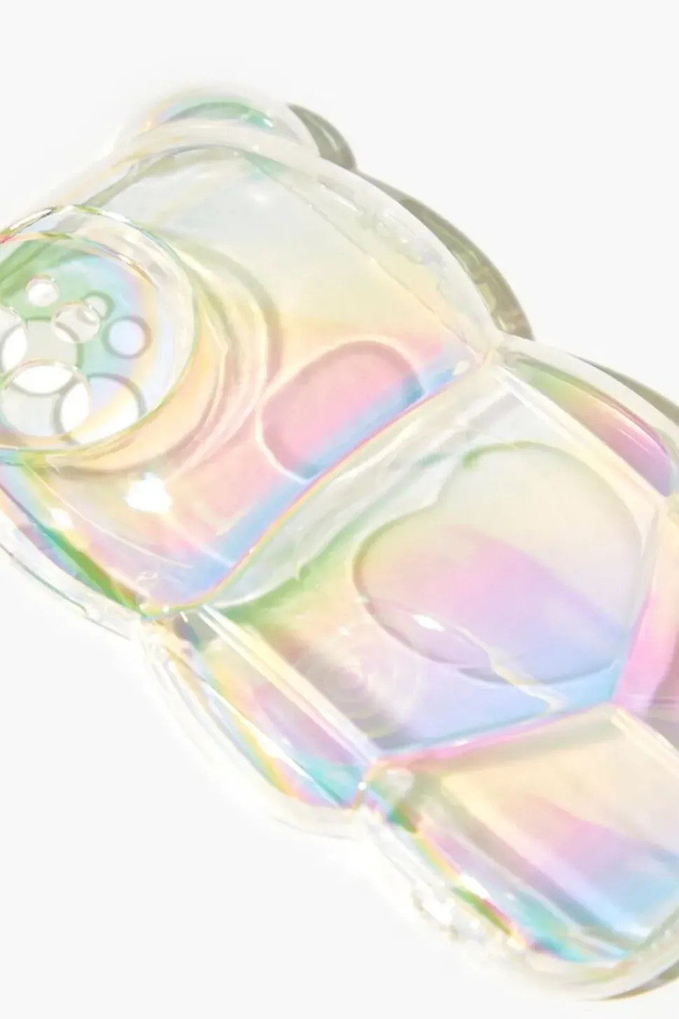 Iridescent Bubble Bear Case For Iphone 12