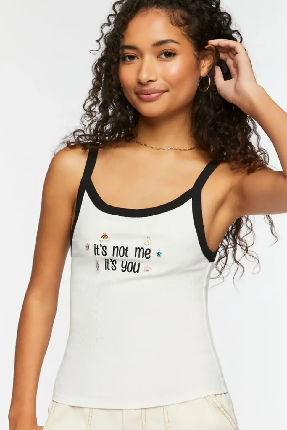 It's Not Me Charm Tank Top