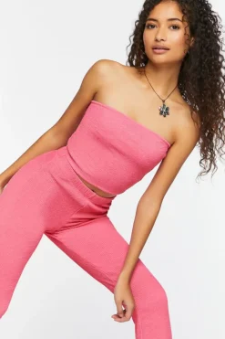 Jacquard Cropped Tube Top