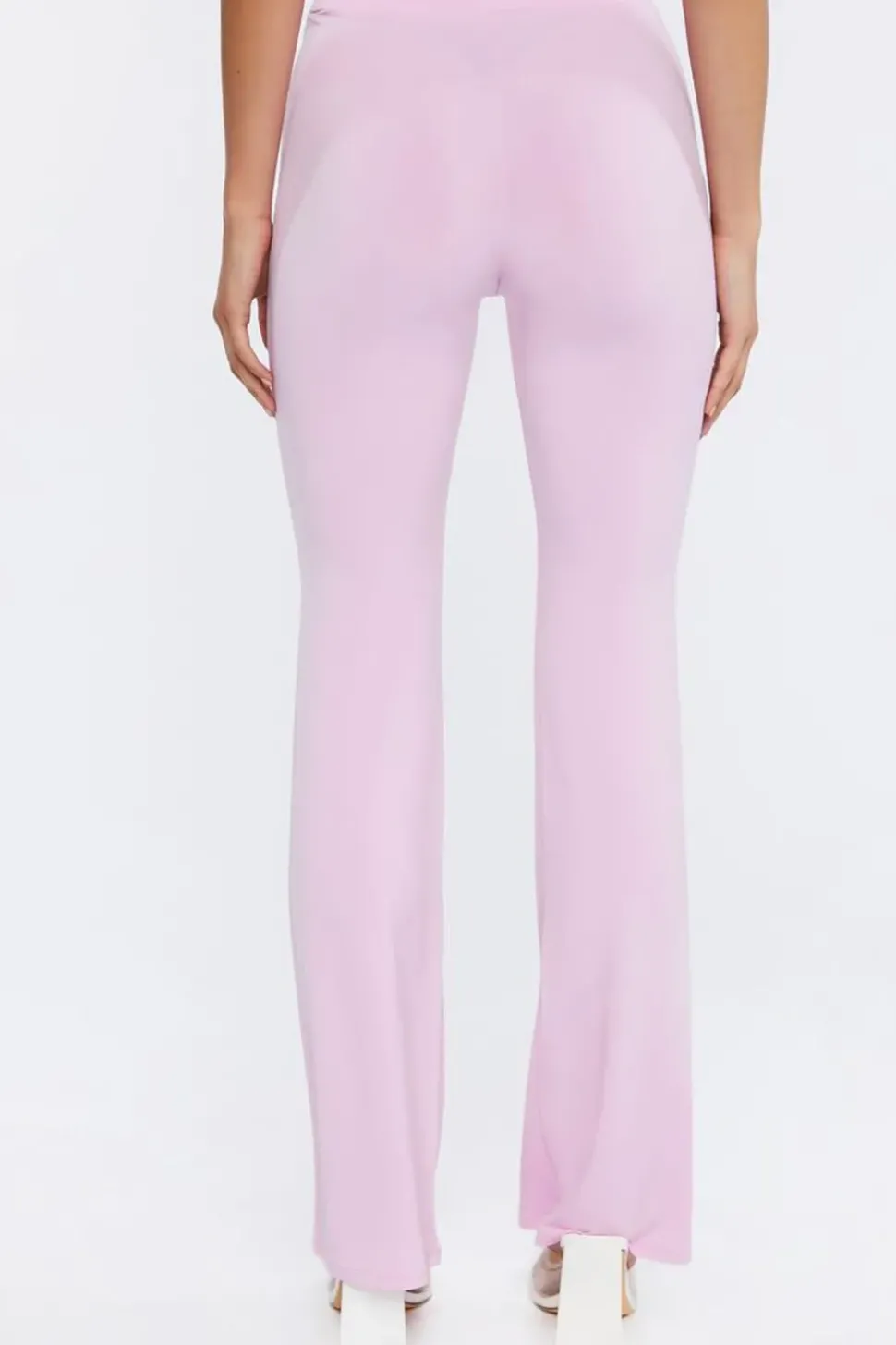 Jersey Knit High-Rise Pants