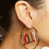 Jolly Hoop Earrings