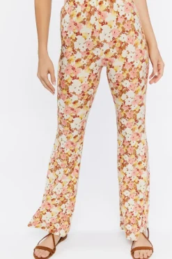 Jordyn Floral Print Flare Pants