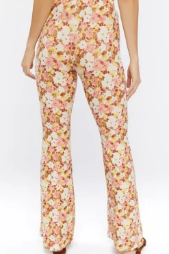 Jordyn Floral Print Flare Pants