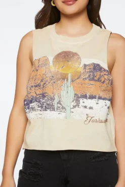 Joshua Tree Graphic Muscle Tee