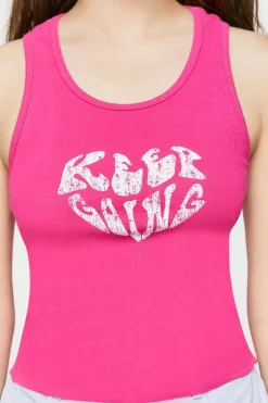 Keep Going Graphic Tank Top