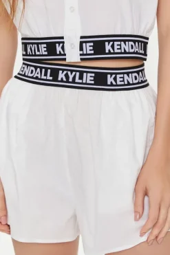Kendall + Kylie Poplin Shirt