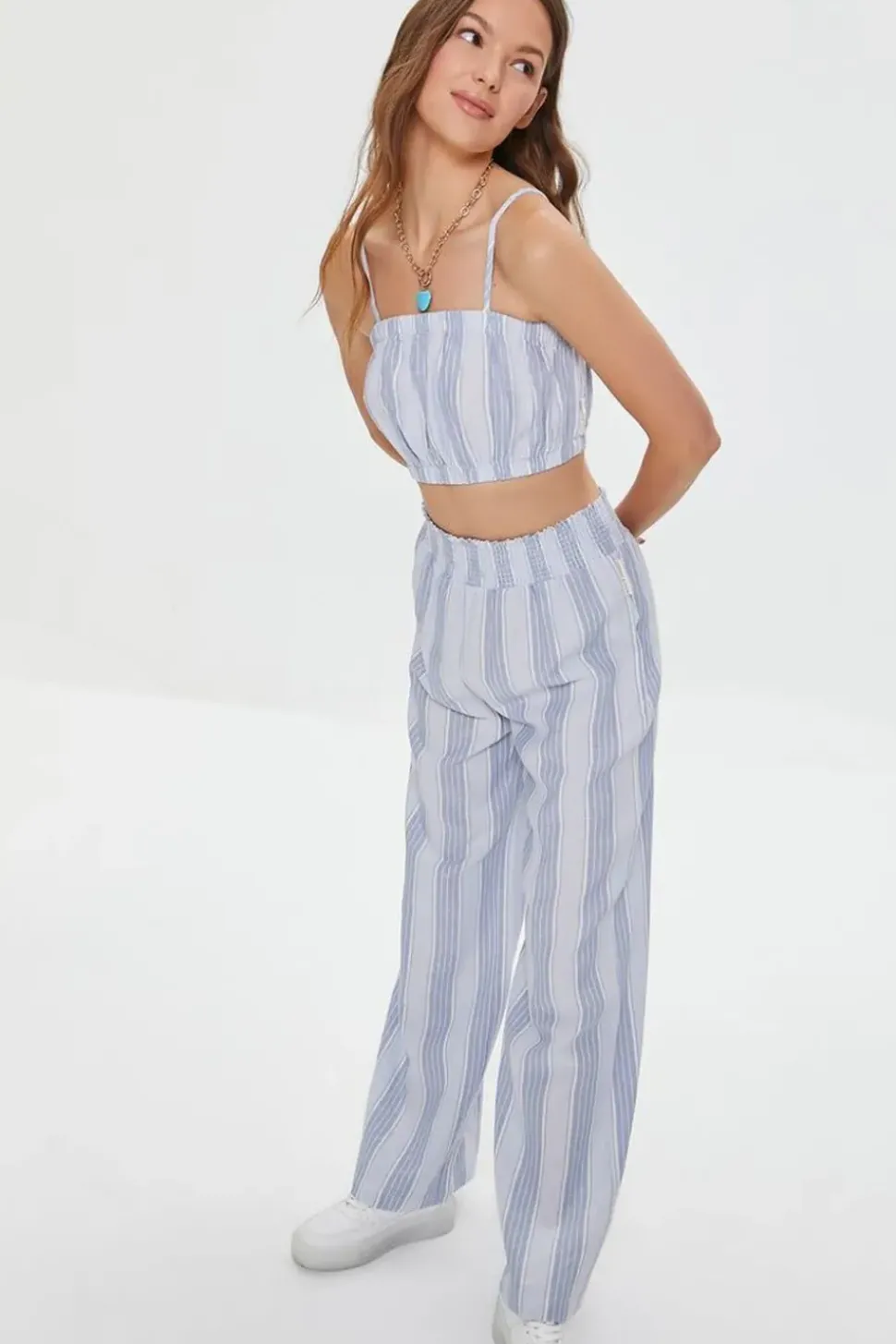 Kendall + Kylie Striped Pants