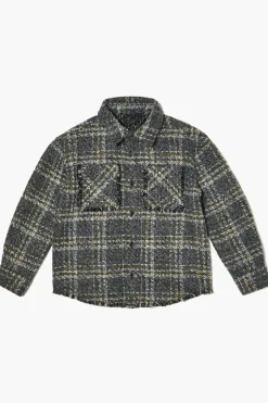 Kids Brushed Plaid Shirt (Girls + Boys)