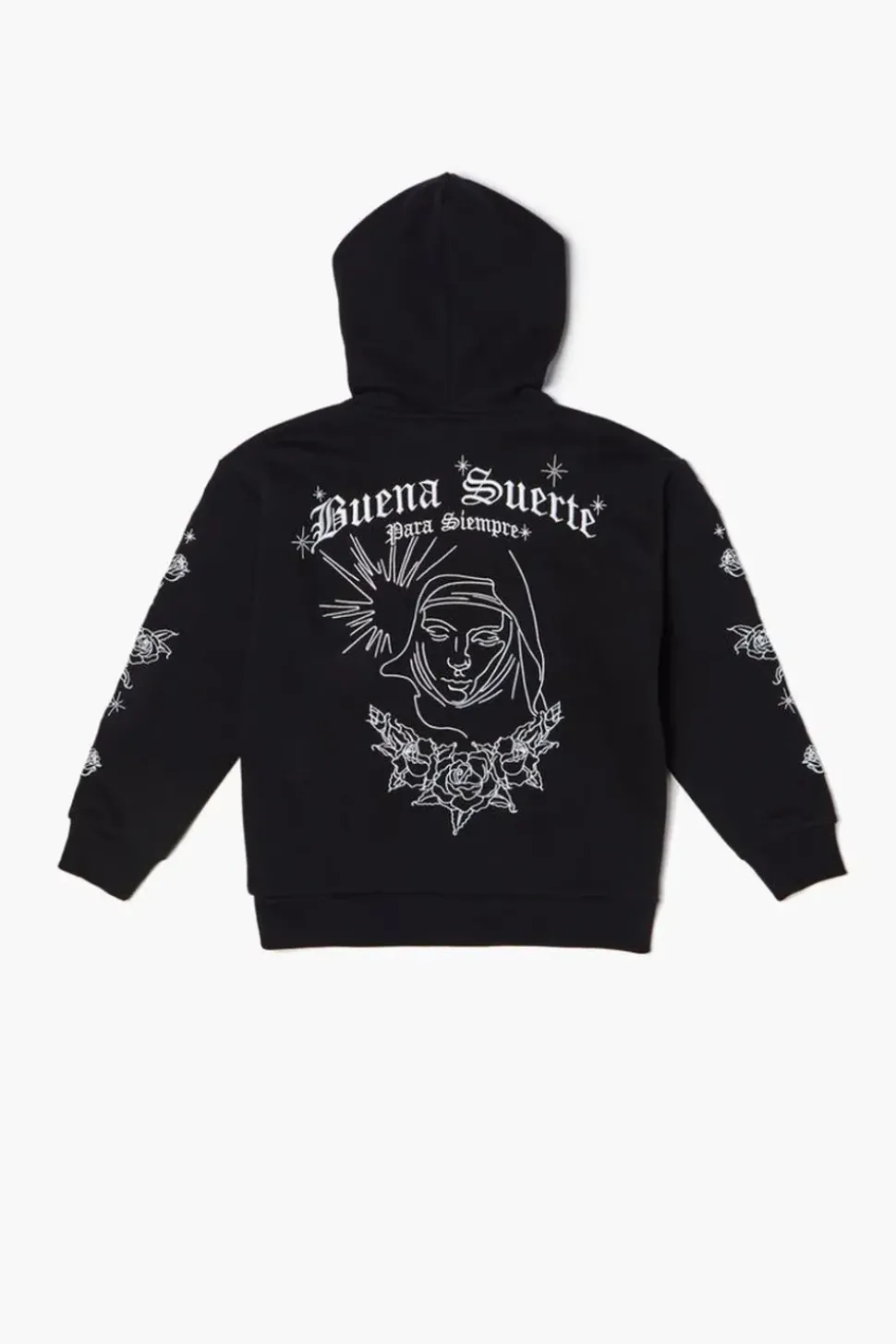 Kids Buena Suerte Graphic Hoodie (Girls + Boys)