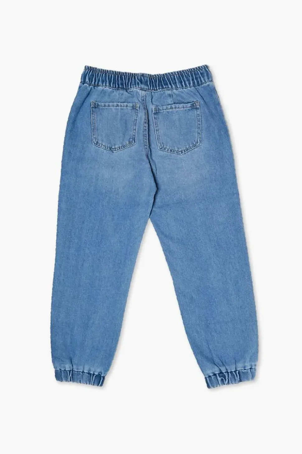 Kids Denim Drawstring Joggers (Girls + Boys)