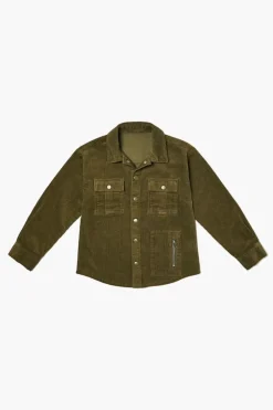 Kids (Girls + Boys) Flap Pocket Long-Sleeve Shirt